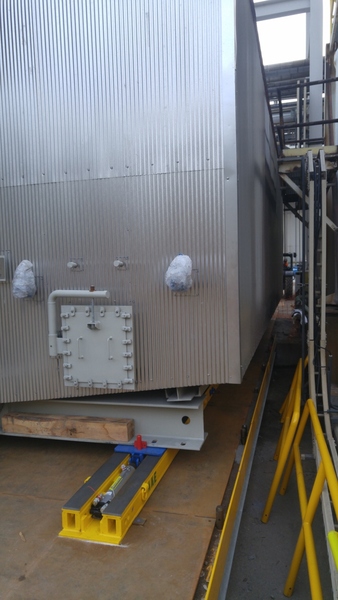 AME Inc. skids boilers at packaging plant