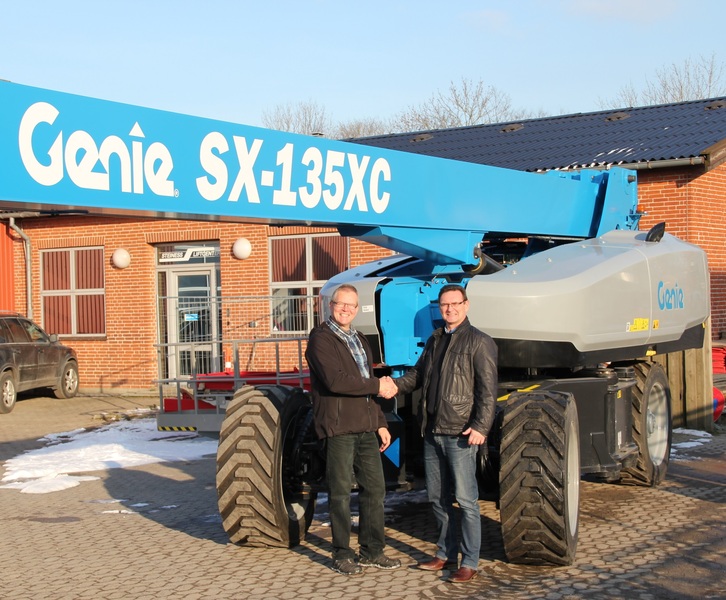 The first Genie SX-135 XC in Europe
