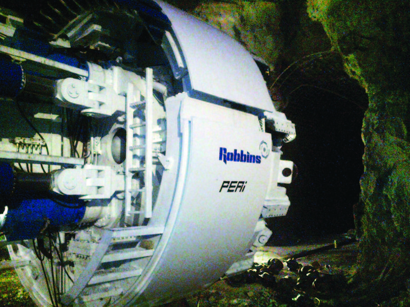 Robbins celebrates tough tunnels for clean energy 
