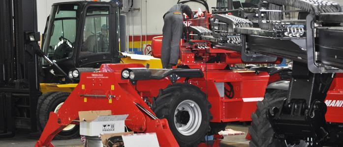 Manitou: integrated logistics at Belvidere
