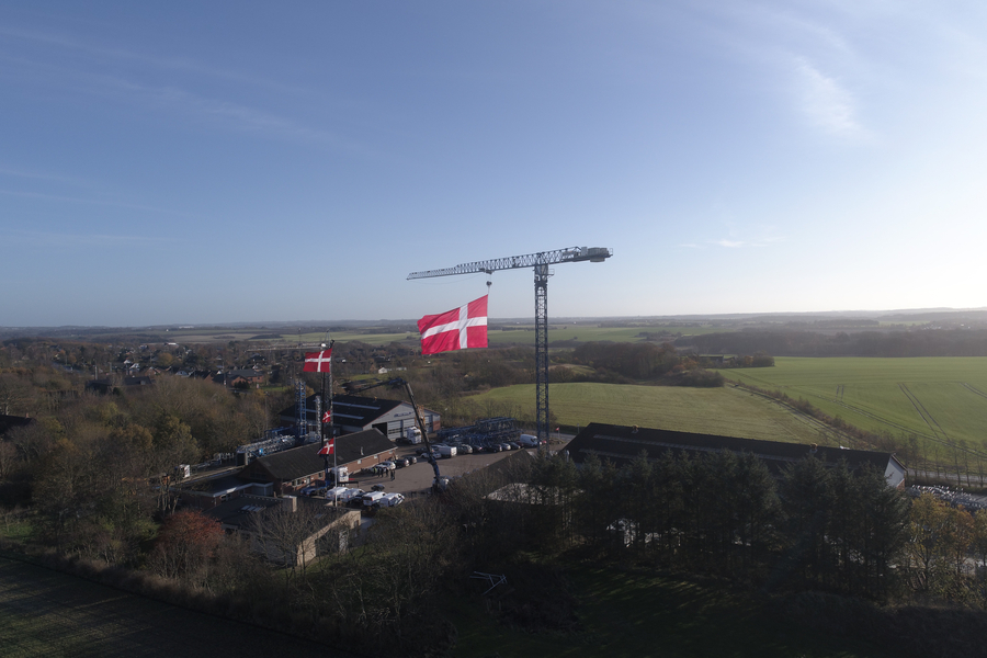 Linden Comansa: Denmark dealer celebrates 50 years of tower cranes