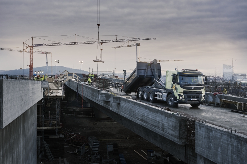 Outstanding construction line-up puts Volvo Trucks in pole position in the race towards the future 
