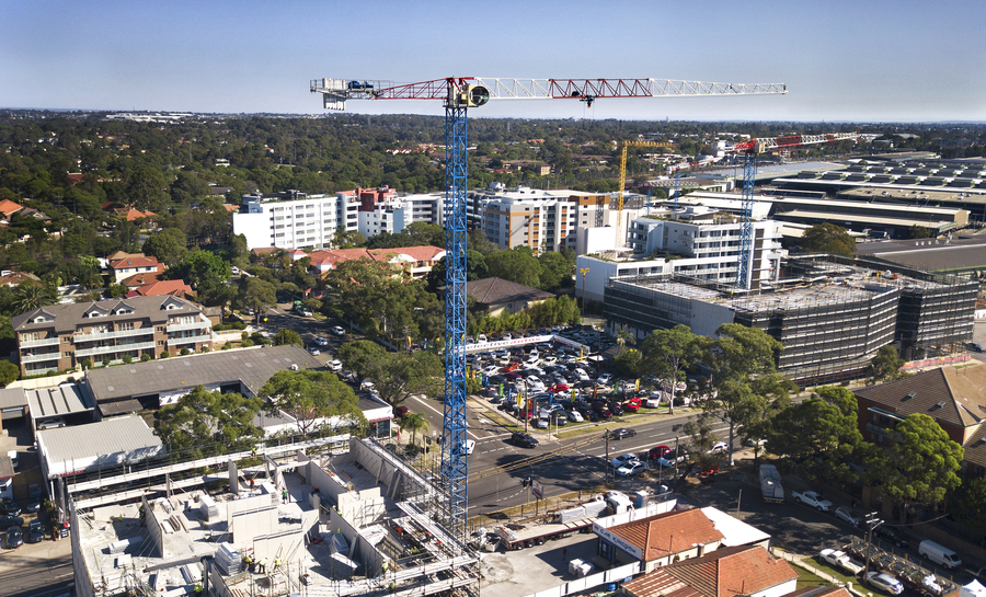 Strictly Cranes sells new Raimondi cranes to various clients across Sydney