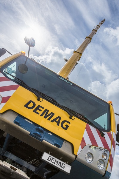 Scott-Macon Equipment adds two more Demag AC 220-5 all terrain cranes to inventory 