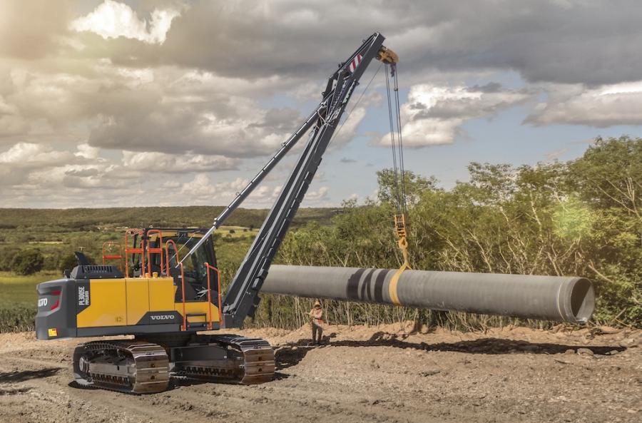 Volvo E-series pipelayers lift productivity, safety and versatility to new heights