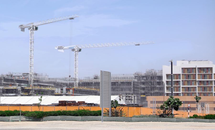 Potain cranes construct sustainable community in Abu Dhabi