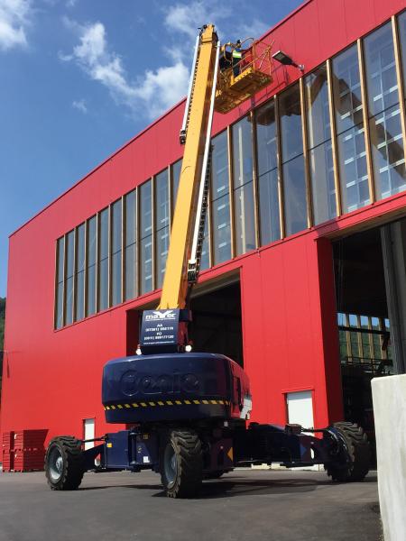 Mayer receives first Genie SX-105 XC boom lift in Germany 