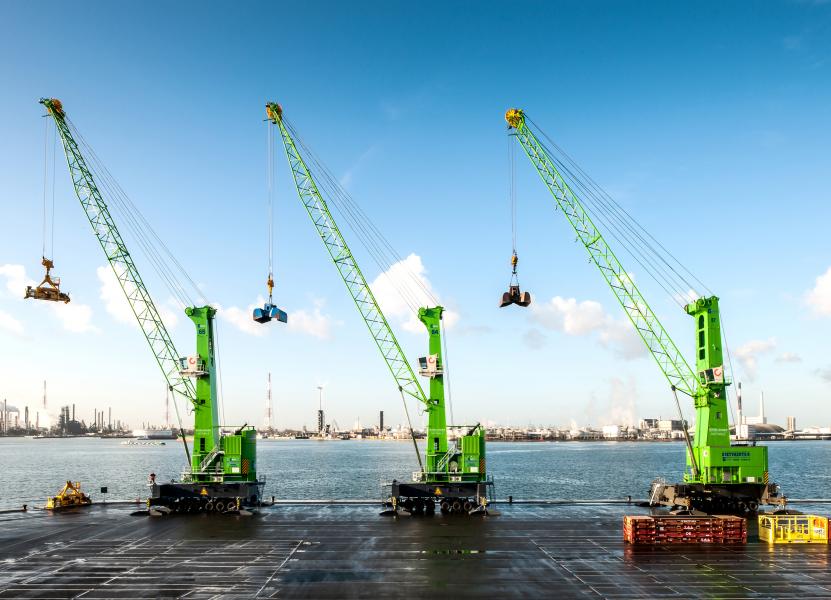 Belgian company ordered its 15th Konecranes Gottwald mobile harbor crane 