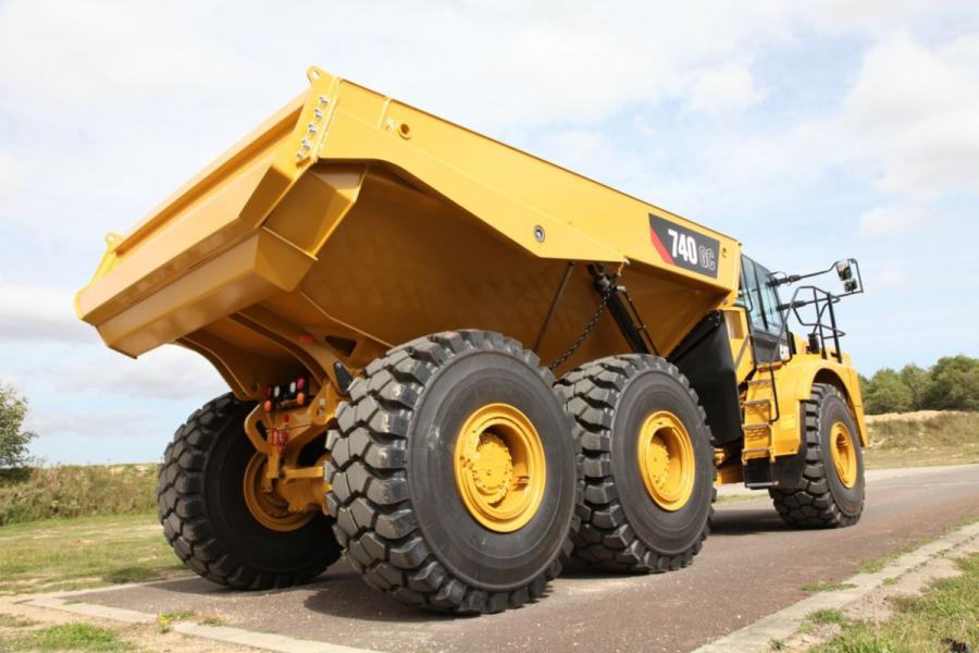 New Cat 740 GC expands the articulated truck lineup