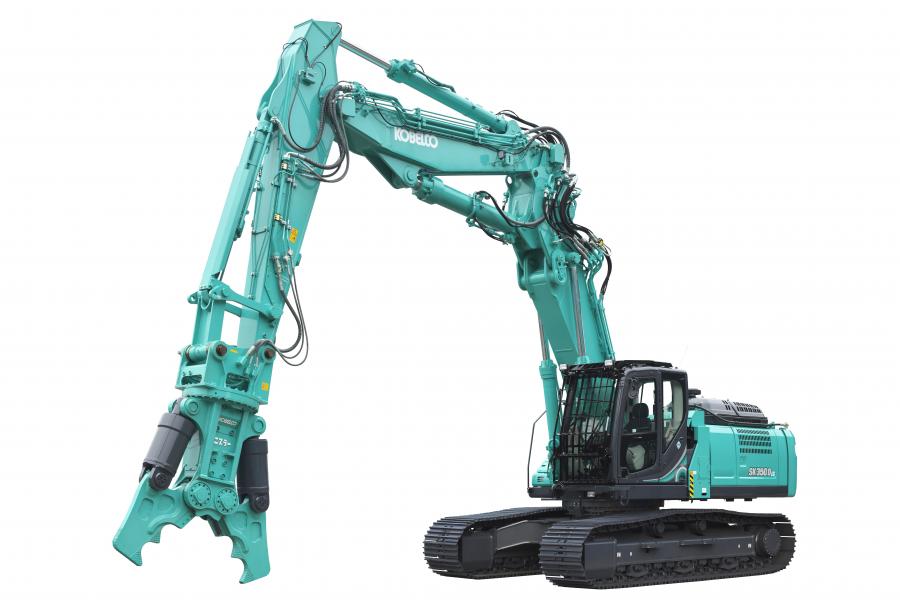 Kobelco launches its smallest demolition machine in Europe