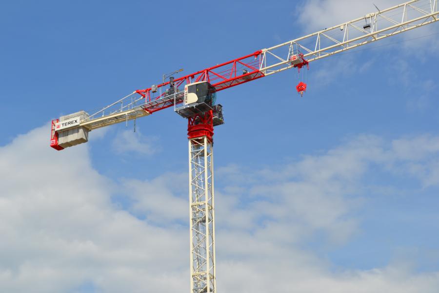 Terex to unveil the new ctt 202-10 flat top tower crane at Bauma 2019 
