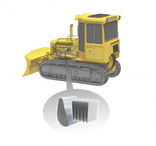 Clean and cost-effective exhaust aftertreatment for construction machinery of the future