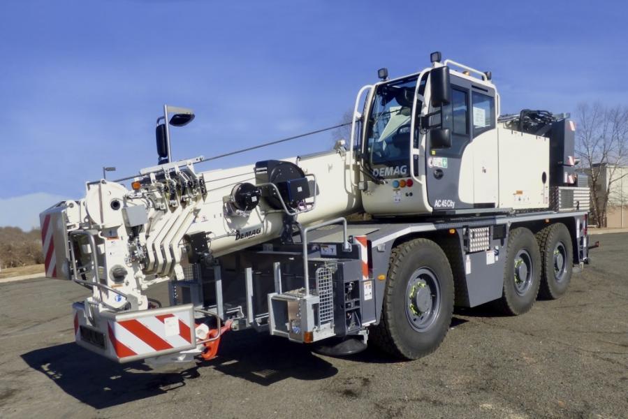 CraneWorks receives North America&rsquo;s first  all-new Demag AC 45 City Crane
