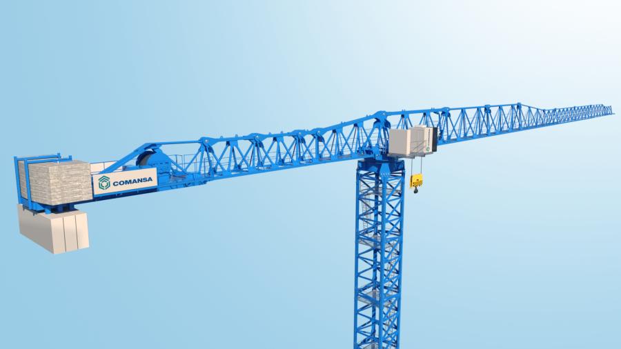 COMANSA announced upcoming large Flat-Top tower crane in Bauma