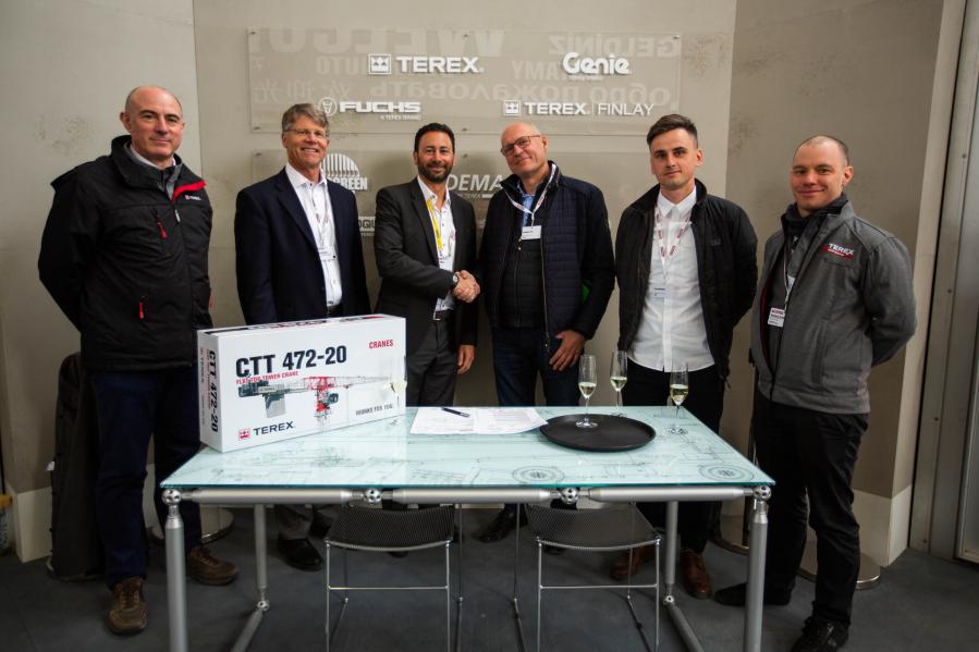 Corleonis starts new business relationship as official Terex distributor with bulk order