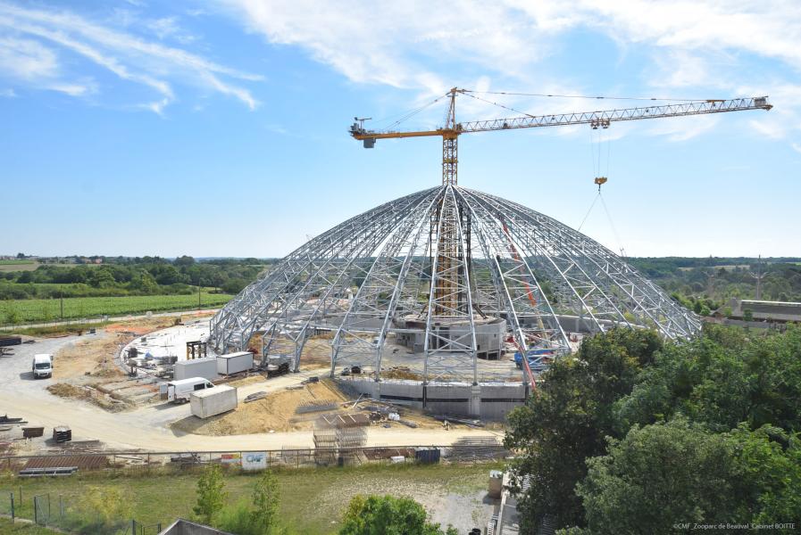 Potain MD 689 M40 completes work on French zoo ‘BioDome&rsquo;
