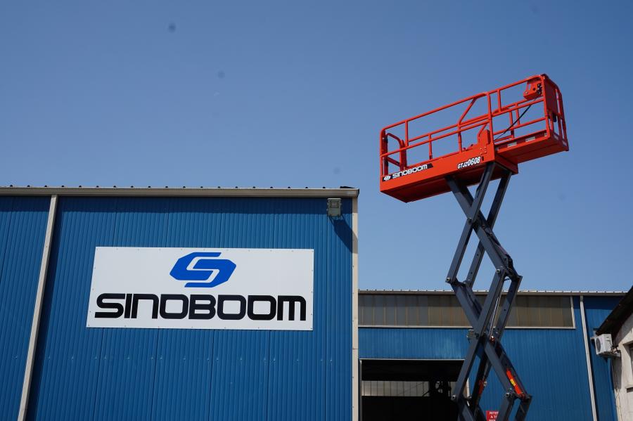 SINOBOOM France officially launched electric-powered scissor lifts lead the way in new facility