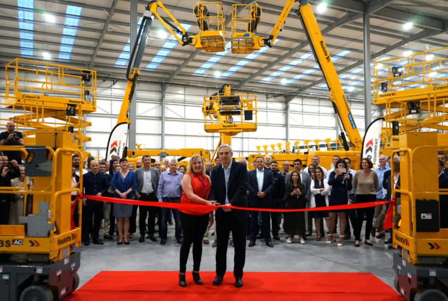 Haulotte UK successfully inaugurated its new premises