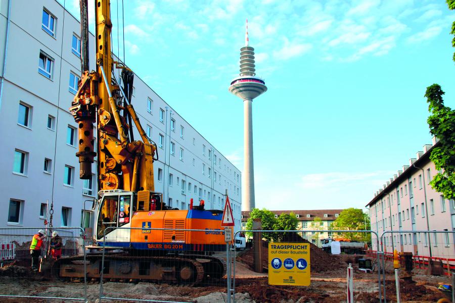 Renovation of the Frankfurt &quot;Platensiedlung&quot; residential area