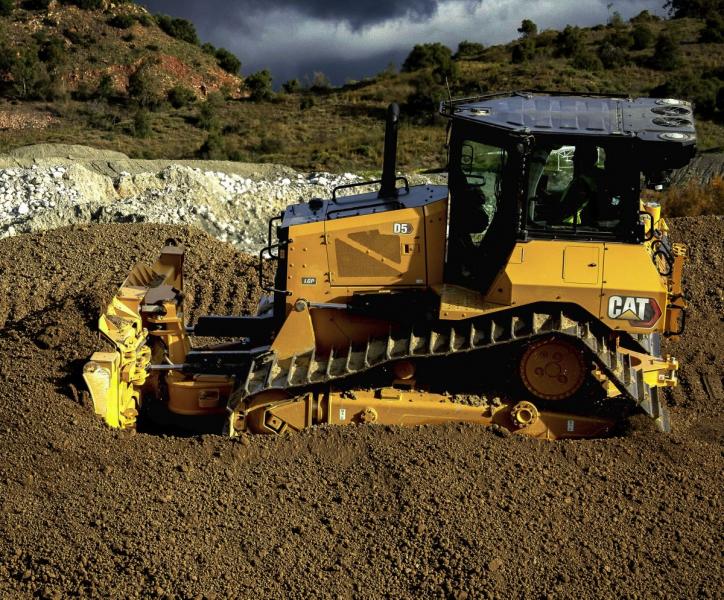 New Cat D5 dozer delivers next generation performance, unmatched productivity-boosting technology