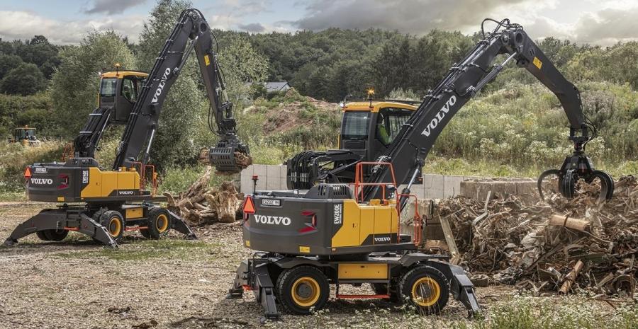 Volvo CE launches the all-new EW200E Material Handler