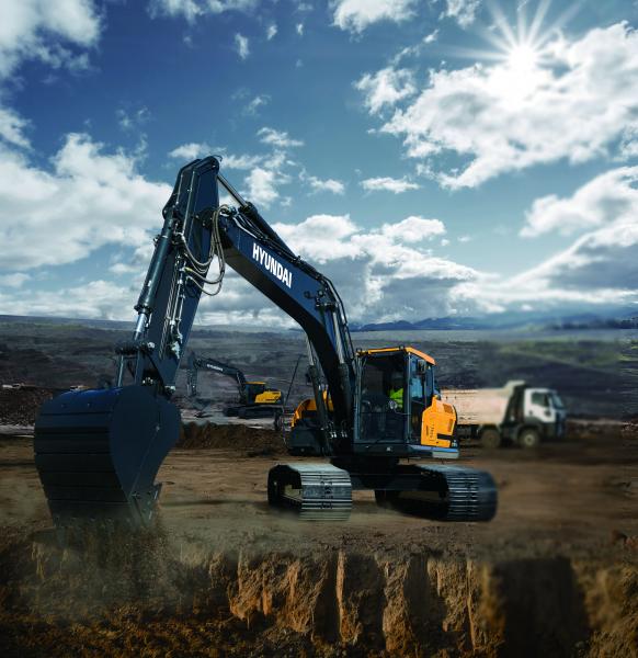 Hyundai Construction Equipment unveil brand new Stage V excavator in 20-tonne class offering substantial performance gains
