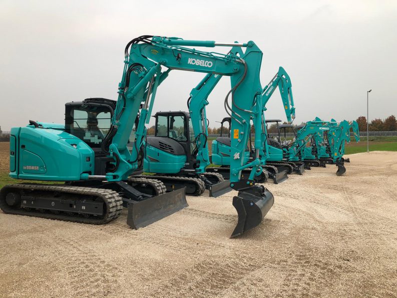 Kobelco Construction Machinery expands operations across Italy