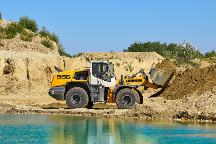Liebherr introduces performance increase to L 550 and L 556 XPower wheel loaders 