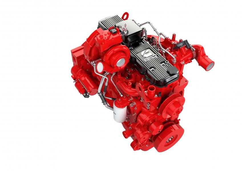 Cummins b6.7 reduces running costs and co2 emissions with stop-start capability
