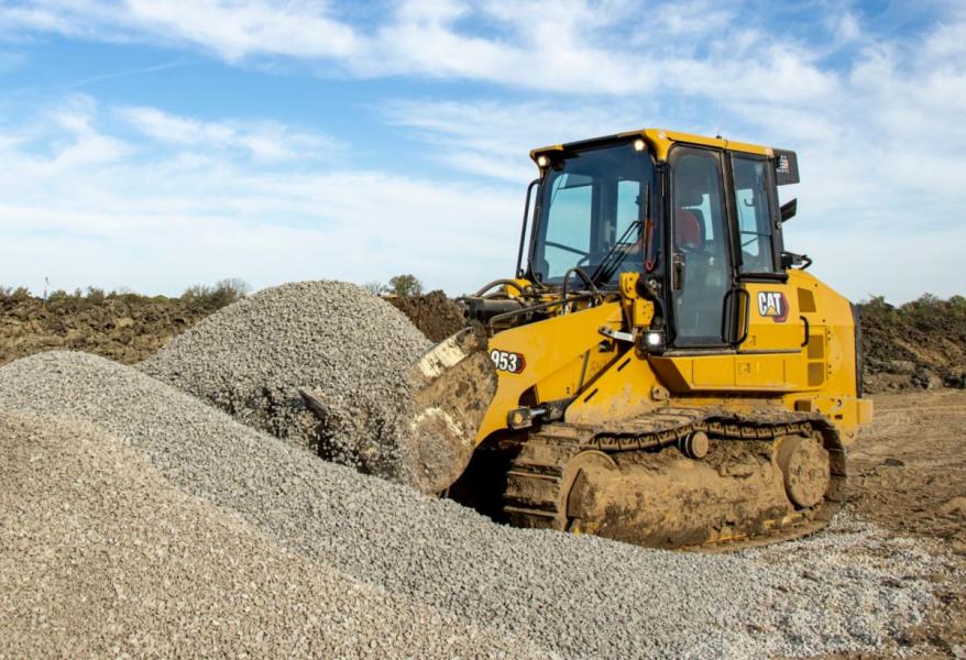 Cat 953 track loader pairs agility and versatility with fuel and productivity improvements