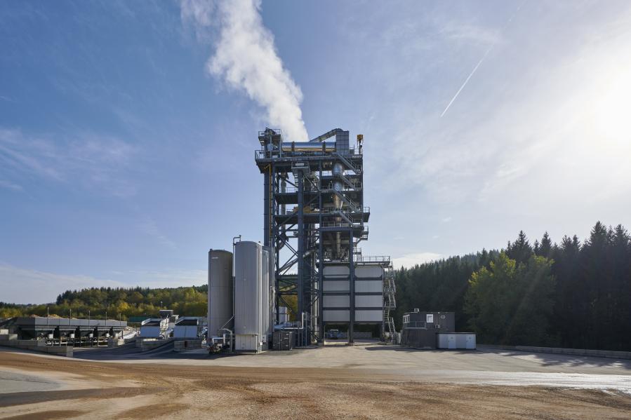 Benninghoven TBA 4000 mixing plant inaugurated in Belgium