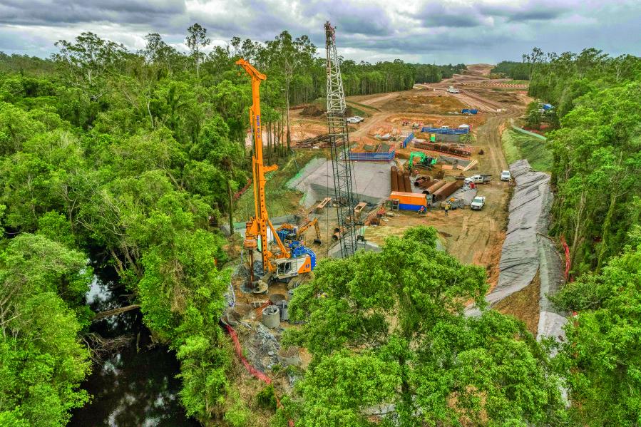 Bauer carries out piling works in Australia 
