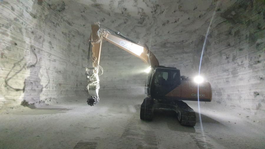 CASE Construction Equipment forms the backbone of operations at major European salt mine